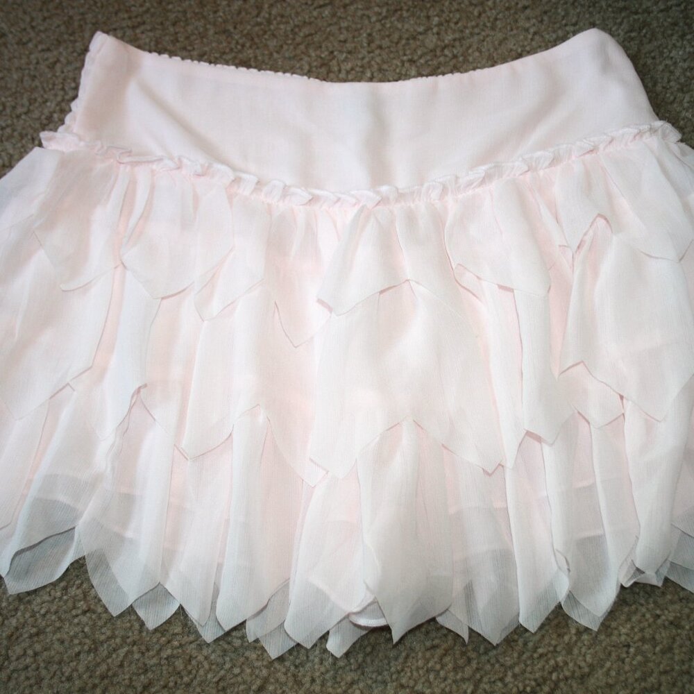 Aerie Fairy Fantasy Mini Sleep Skirt Skort Baby Pink Size Small New w/o tag Rare